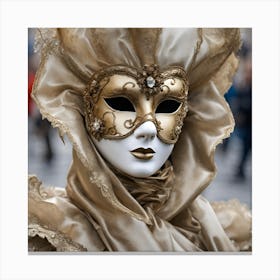 Carnival Mask Canvas Print