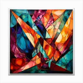 'Stained Glass' Canvas Print