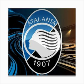 Atalanta BC Logo Wall Art 20 Canvas Print