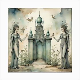 'The Faeries' Canvas Print