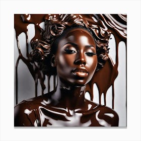 Chocolate Beauty Canvas Print