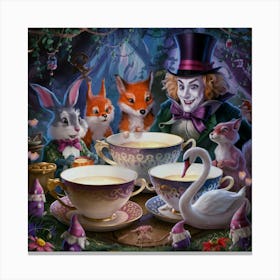 Alice In Wonderland Canvas Print