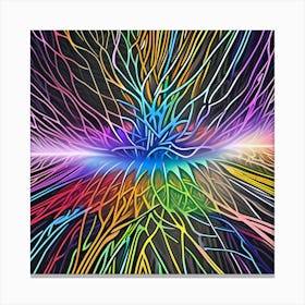 Abstract Fractal Art 14 Canvas Print