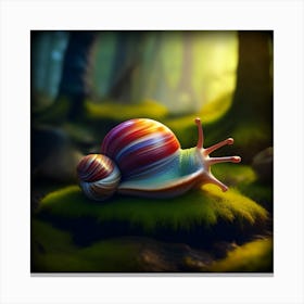 Alien Snail 3 Canvas Print