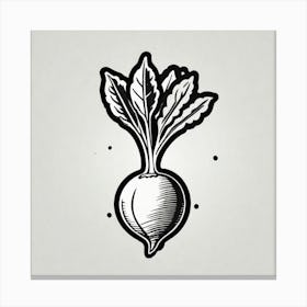 Beetroot 1 Canvas Print