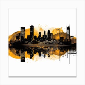 Pittsburgh Skyline Canvas Print