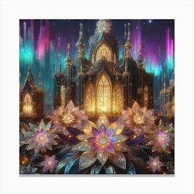 Fantasy Castle Canvas Print