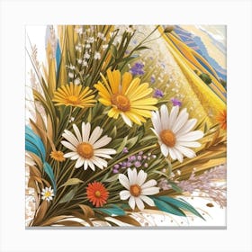 Wildflowers Canvas Print