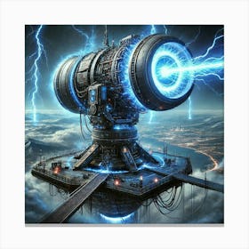 Emp Cannon Canvas Print