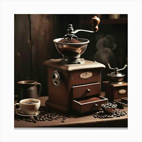 Coffee Grinder 23 Canvas Print