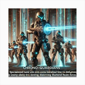 Chrono Guardians Canvas Print