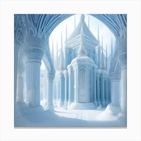 Ice Castle 1 Canvas Print