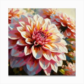 Dahlia Canvas Print