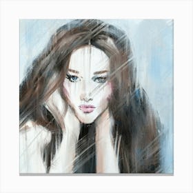 Top model Canvas Print