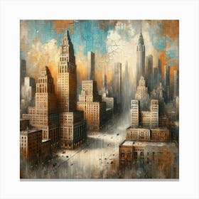 Cityscape 3 Canvas Print