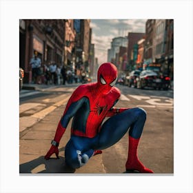 Spider-Man hj Canvas Print