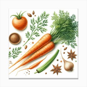 Carrot 1 Canvas Print