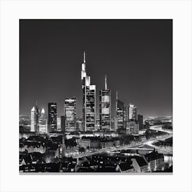 Frankfurt Skyline Canvas Print