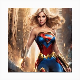 Supergirl 11 Canvas Print