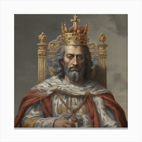 I Am King Of Kings Is Canvas Print