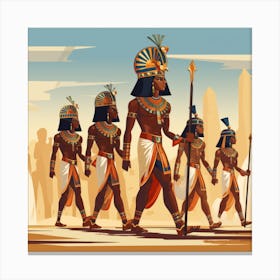 Egyptian Pharaohs Canvas Print