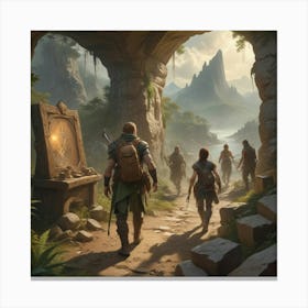 Elder Scrolls 5 Canvas Print