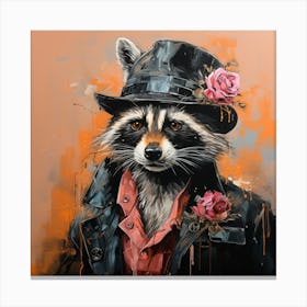 Raccoon 5 Canvas Print