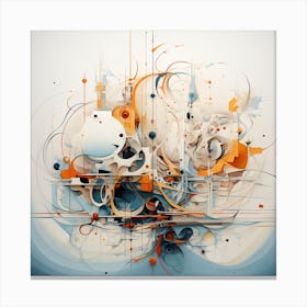 Abstract And Surreal Art Series By Csaba Fikker 001 Canvas Print
