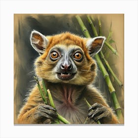 Lemur 9 Canvas Print