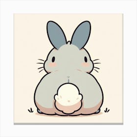 Cute Bunny 3 Canvas Print