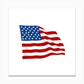 American Flag Canvas Print