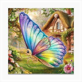Fairy Butterfly Canvas Print