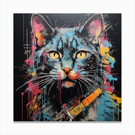 'The Cat' 2 Canvas Print