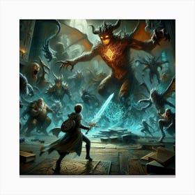 Lord Of The Rings 8 Canvas Print