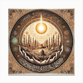 Islamic Art, Arabic Art, Islamic Art, Islamic Art, Islamic Art Canvas Print