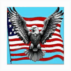 American Eagle 2 Canvas Print