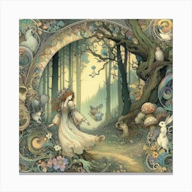 Fairytale Forest 1 Canvas Print