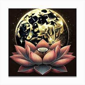 Lotus Flower 174 Canvas Print