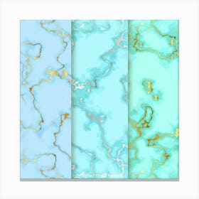 Background Marble Set Canvas Print