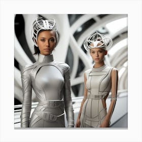 Models From The Future International Award Winning Photography Canvas Print