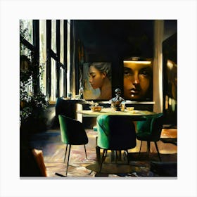 'The Dining Room' 2 Canvas Print