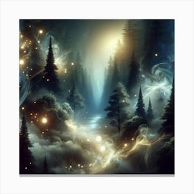 Fairy Forest 5 Canvas Print