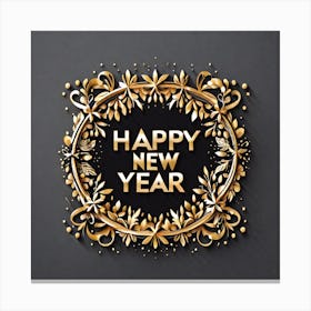 Happy New Year 69 Canvas Print