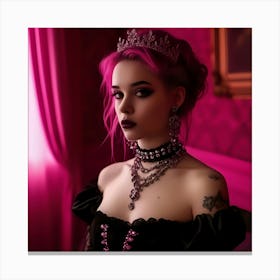 Gothic Beauty 16 Canvas Print