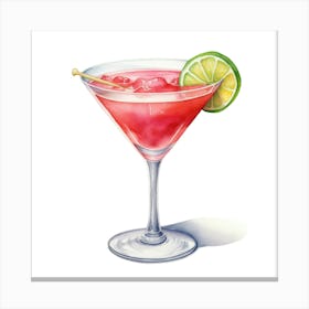 Margarita Cocktail 1 Canvas Print