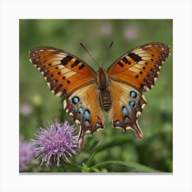 Butterfly Metal Print Canvas Print