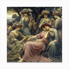 Venus And Juliet Canvas Print