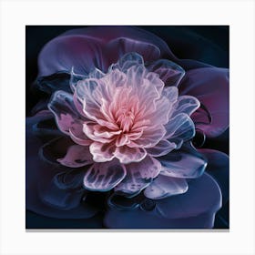 Fractal Flower Canvas Print