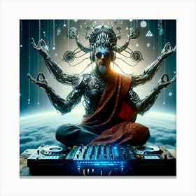 Dj Dj 5 Canvas Print