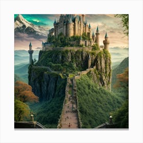 Cinderella Castle Canvas Print